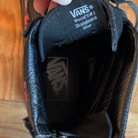 VANS Sk8-Hi Slim Zip Galaxy Floral High-Top Skateboarding Sneaker Shoe 5.5 - Picture 9 of 11